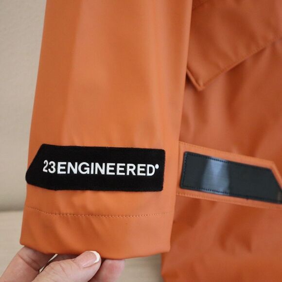Nike DV7691 872 Men's Sz XS Rust Orange Jordan 23 Engineered Trench Jacket $200 - Picture 5 of 7